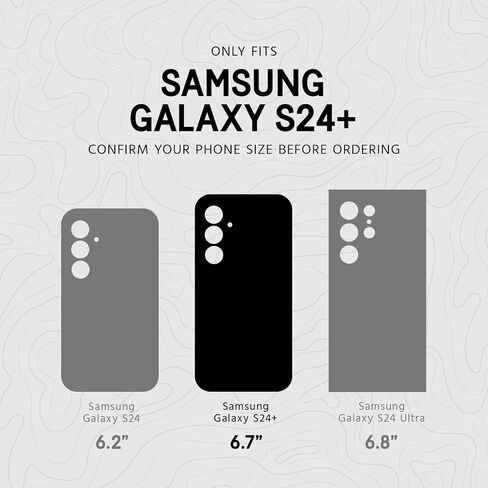 Pelican Voyager - Samsung Galaxy S24 Plus Case [6.7 "] [حماية قطرة 18 قدمًا] in Kuwait
