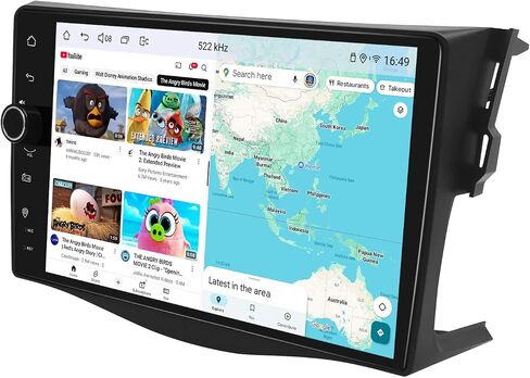 JOYING Car Radio for Toyota Rav4 2006-2012 Android 13 Car Stereo 9 Inch Touch Screen with Wireless CarPlay & Android Auto, GPS Navigation, SWC, Mirror Link, AM/FM Radio(JY-TT164N8) in Saudi Arabia