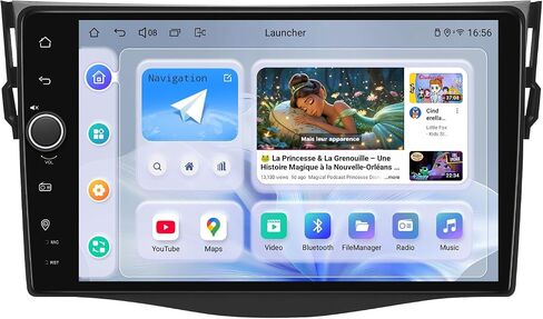 JOYING Car Radio for Toyota Rav4 2006-2012 Android 13 Car Stereo 9 Inch Touch Screen with Wireless CarPlay & Android Auto, GPS Navigation, SWC, Mirror Link, AM/FM Radio(JY-TT164N8) in Saudi Arabia