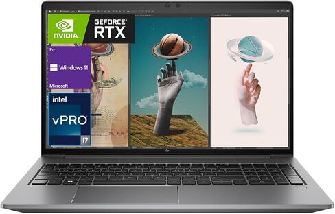 HP Zbook Power G9 Mobile Workstation ، 15.6 "عرض FHD ، Intel Core I7-12700H VPRO ، NVIDIA RTX A2000 ، 64GB DDR5 RAM ، 2TB PCIE SSD ، قارئ FP ، قارئ خلفي KB ، WI-FI 6 ، RJ-45 ، HDMI ، Windows 11 Pro ، in Kuwait