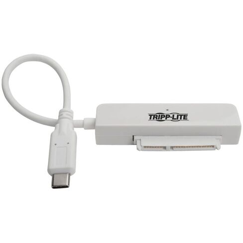 Eaton Tripp Lite Series U438-06N-G1-W USB 3.1 Gen 1 USB-C إلى SATA III محول كابل 6 بوصة ، 5 جيجابت في الثانية ، قم بتوصيل SSD/HDD بكتابة الكمبيوتر اللوحي المحمول ، الأبيض (50 حزمة) in Saudi Arabia