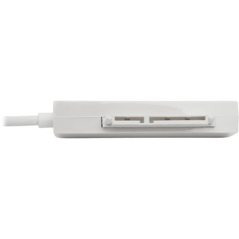 Eaton Tripp Lite Series U438-06N-G1-W USB 3.1 Gen 1 USB-C إلى SATA III محول كابل 6 بوصة ، 5 جيجابت في الثانية ، قم بتوصيل SSD/HDD بكتابة الكمبيوتر اللوحي المحمول ، الأبيض (50 حزمة) in Saudi Arabia