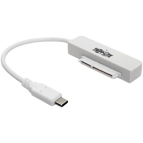 Eaton Tripp Lite Series U438-06N-G1-W USB 3.1 Gen 1 USB-C إلى SATA III محول كابل 6 بوصة ، 5 جيجابت في الثانية ، قم بتوصيل SSD/HDD بكتابة الكمبيوتر اللوحي المحمول ، الأبيض (50 حزمة) in Saudi Arabia