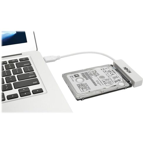Eaton Tripp Lite Series U438-06N-G1-W USB 3.1 Gen 1 USB-C إلى SATA III محول كابل 6 بوصة ، 5 جيجابت في الثانية ، قم بتوصيل SSD/HDD بكتابة الكمبيوتر اللوحي المحمول ، الأبيض (50 حزمة) in Saudi Arabia