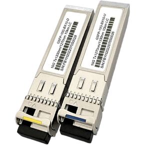 10 جيجا بايت SFP وحدة الإرسال والاستقبال 10km ، 20km/40km/60km 10gbase-Bx T1270/R1330NM LC WDM البصرية للتبديل (1PAIR 10km) in Kuwait