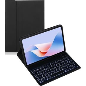 حالة لوحة المفاتيح لأجهزة iPad Mini 2/3/4 9.7 بوصة ، غطاء واقي من لوحة المفاتيح اللاسلكية متعددة الزاوية والماوس ، حدود السيليكون الناعمة (أسود ، عادي وفأرة) in Kuwait