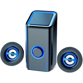 Speaker Home Theater Sound Speakers Desktop Computer Player Audio for PC Phone Subwoofer Multi-Media(E) in Saudi Arabia
