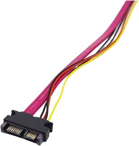 SATA 7+6 13pin to + Female Extension Cable for Slim DVD+/-RW Drive 30CM in Kuwait