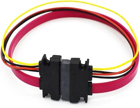 SATA 7+6 13pin to + Female Extension Cable for Slim DVD+/-RW Drive 30CM in Kuwait