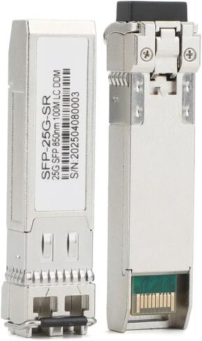 10pcs 25g SFP البصرية الوحدة 850nm/1310nm الوضع الفردي/الألياف المزدوجة متعددة الأدوات 100 متر/10km/40km لمفتاح Ethernet (40 كم) in Kuwait
