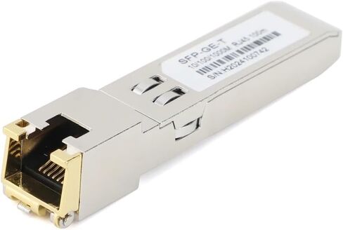 Gigabit RJ45 SFP Module 10M/100M/1000M Adaptive 1000Mbps 1.25G 10G Transceiver Module Fit for Ethernet Switch(5PCS 1000M Adaptive) in Saudi Arabia