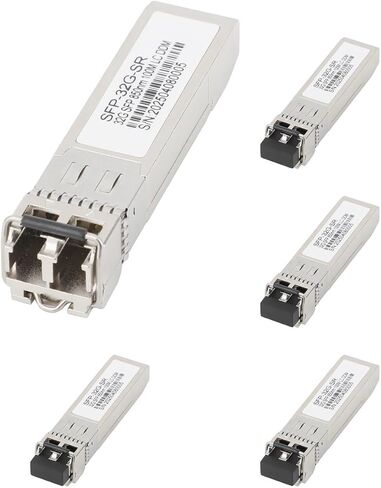 5PCS SFP Fiber Module 32G 850nm/1310nm Dual Fiber LC Multimode/Single Mode 100m/10km/40km for Ethernet Switch(10KM) in Saudi Arabia