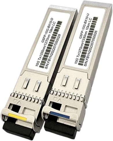 10 جيجا بايت SFP وحدة الإرسال والاستقبال 10km ، 20km/40km/60km 10gbase-Bx T1270/R1330NM LC WDM البصرية للتبديل (1PAIR 10km) in Saudi Arabia