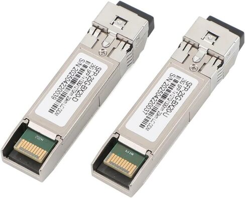 1/5/10 Pairs 25G SFP Fiber Optic Module 1270nm/1330nm Single Fiber Single Mode A+B LC 20km for Ethernet Switch(10PCS) in Saudi Arabia
