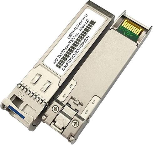 10 جيجا بايت SFP وحدة الإرسال والاستقبال 10km ، 20km/40km/60km 10gbase-Bx T1270/R1330NM LC WDM البصرية للتبديل (1PAIR 10km) in Saudi Arabia
