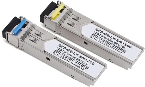 10 Pairs Single Mode Single Fiber LC SFP Fiber Optic Module 1.25G Gigabit 1310/1550nm A+B for Ethernet Switch(3KM) in Saudi Arabia