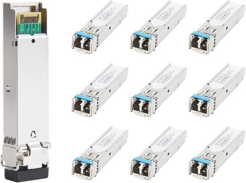 10PCS 1310nm/1550nm Gigabit SFP Modules(1310nm 40KM) in Saudi Arabia