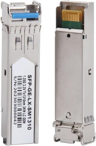 1PAIR GIGABIT FIBER SFP MODULE 1000M LC 1.25G الوضع المفرد A+B وحدة الألياف الملائمة لمفتاح Ethernet (120 كم) in Saudi Arabia
