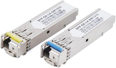 5 أزواج 1.25G GIGABIT SFP الألياف البصرية الوحدة النمطية الوضع المفرد LC 1310/1550NM A+B END لمفتاح Ethernet (120 كم) in Saudi Arabia