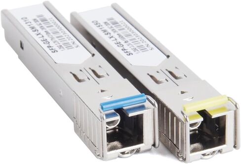 10PAIR 1.25G GIGABIT FIBER SFP MODULE SC 1310NM/1550NM الوضع الفردي A+B 1000M وحدة الألياف الملائمة لمفتاح Ethernet (60 كم) in Saudi Arabia