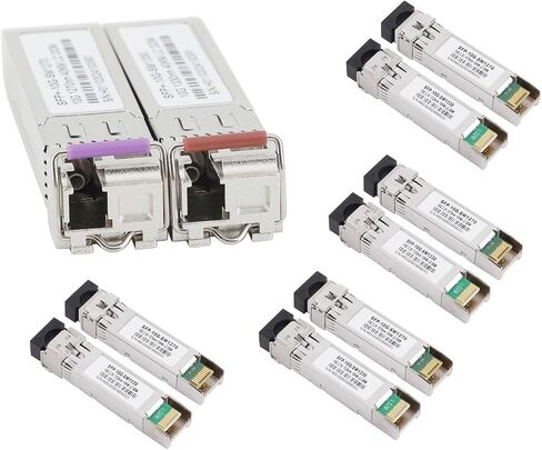 5PAIR 1270NM/1330NM 10G MODULE SFP MODULE LC الوضع الفردي 10km/20km/40km A+B وحدة الألياف الملائمة لمفتاح Ethernet (20 كم) in Saudi Arabia