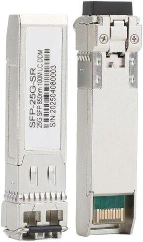 1PCS 25G SFP MODULE 850NM/1310NM الألياف المزدوجة LC 100M/10km/40km Multimode/Singlemode لمفتاح Ethernet (10 كم) in Saudi Arabia