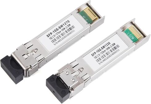10 أزواج 10G الألياف SFP وحدة 1270NM/1330NM الوضع المفرد الألياف الفردية 10/20/40km A+B لمفتاح Ethernet (60 كم) in Saudi Arabia
