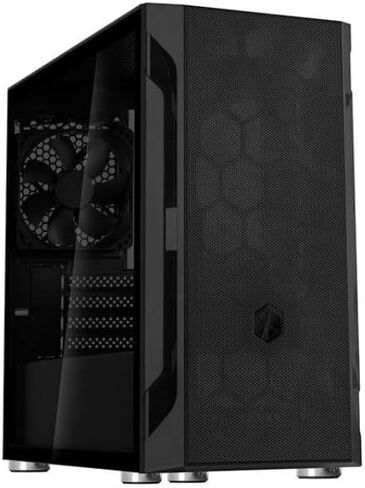 Fara H1M USB 3.0 Stylish & Distinct Micro-ATX Gaming Chassis Black in Saudi Arabia