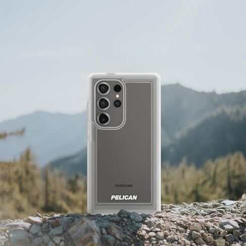 Pelican Protector - Samsung Galaxy S24 Case [6.2"] [16ft MIL-STD Drop Protection] [Wireless Charging] Phone Case for Samsung Galaxy S24 - Slim, Rugged Cover with Anti Scratch Technology - Black in Kuwait