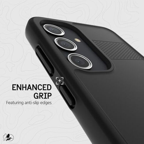 Pelican Protector - Samsung Galaxy S24 Case [6.2"] [16ft MIL-STD Drop Protection] [Wireless Charging] Phone Case for Samsung Galaxy S24 - Slim, Rugged Cover with Anti Scratch Technology - Black in Kuwait