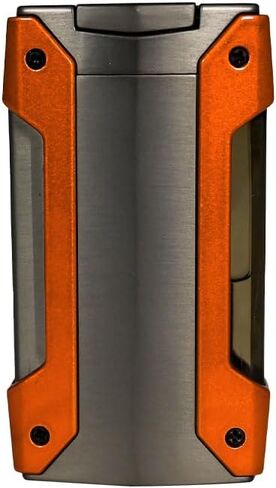 Lotus Tank Single Torch Lighter with Punch (Gunmetal and Black) in Saudi Arabia