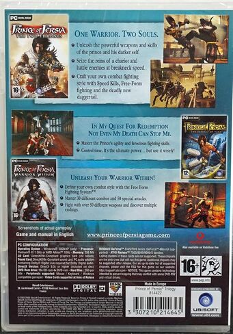 Ubisoft Prince of Persia: The Two Two -Action/Adventure Game - DVD -ROM - PC in Saudi Arabia