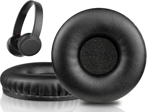 بديل لسماعات الأذن Soulwit لـ Sony MDR-XB450 (MDRXB450)/XB450AP/XB550 سماعات ، وسائد وسادات الأذن مع رغوة عزل الضوضاء عالية الكثافة-XB450 PL أسود in Kuwait