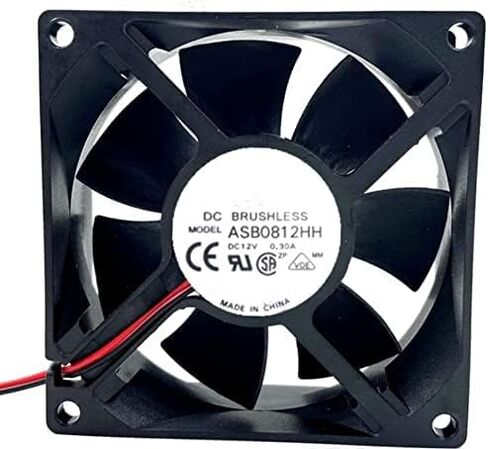 12V 0.30A 8025 Cooling Fan 80X80X25mm in Saudi Arabia