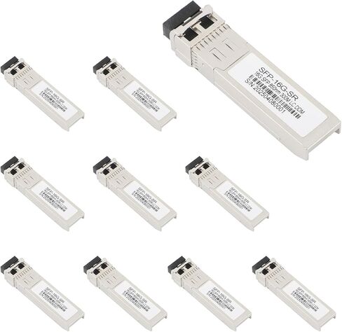 10pcs 16g SFP البصرية الوحدة 850nm/1310nm الوضع المفرد/الألياف المزدوجة متعددة الأدوار لمفتاح Ethernet (10 كم) in Saudi Arabia