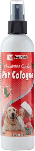 Kenic Christmas Cheer Holiday Pet Cologne & Perfume for Dogs, Cats & Pet Gear, Made in USA in Kuwait