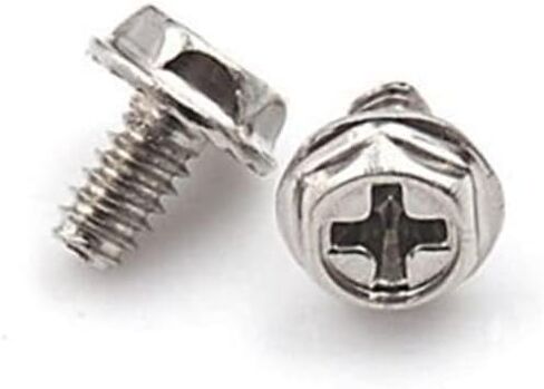 POPETPOP 100pcs Computer Case Mounting Screws Kit Pci Screws for Power Supply Metal Fasteners for Hardware Installation and System Building in Saudi Arabia
