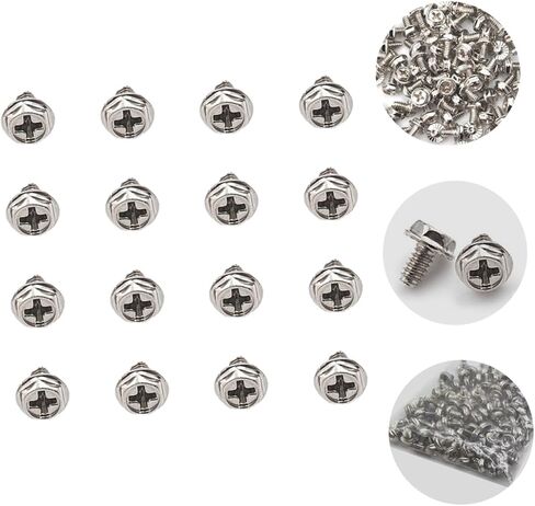 POPETPOP 100pcs Computer Case Mounting Screws Kit Pci Screws for Power Supply Metal Fasteners for Hardware Installation and System Building in Saudi Arabia