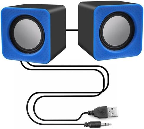 Wired Speaker Portable Mini Speaker Loudspeaker Subwoofer with Cable Speaker for PC Computer Laptop(E) in Saudi Arabia