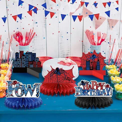 9 قطع من Outus قطعة مركزية على شكل قرص العسل من Happy Dude قطعة واحدة من Happy Dude لتزيين حفلات عيد الميلاد الأول مجموعة أغطية طاولات وجه مبتسم ومستلزمات حفلات الزفاف وحفلات استقبال المولود الجديد وحفلات أعياد الميلاد وديكور المنزل in Kuwait