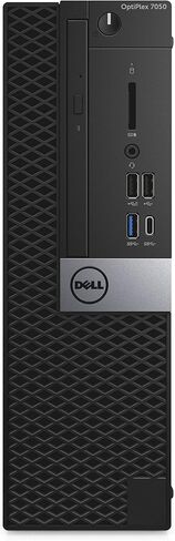 Dell Optiplex 7050 Form Form Form Factor Computer ، Intel Core I7-7700 ، 16GB DDR4 ، 256GB Solid State Drive ، Windows 10 Pro (XNDVW) in Saudi Arabia