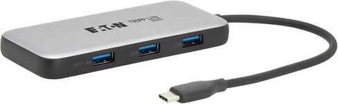 TRIPP LITE USB-C HUB محول محطة الإرساء مع 2 USB-A ، 1 USB-C ، 1 HDMI ، فتحات بطاقة الذاكرة USB 3.2 GEN 2 ، 4K@60HZ HDMI ، Micro SD + SD ، 100W PD PORT ، ضمان 3 سنوات (U444-06N-H4MUC3) in Kuwait