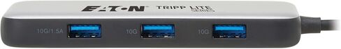 TRIPP LITE USB-C HUB محول محطة الإرساء مع 2 USB-A ، 1 USB-C ، 1 HDMI ، فتحات بطاقة الذاكرة USB 3.2 GEN 2 ، 4K@60HZ HDMI ، Micro SD + SD ، 100W PD PORT ، ضمان 3 سنوات (U444-06N-H4MUC3) in Kuwait