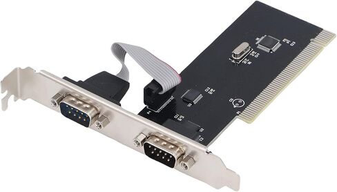 Zunate 2 Port PCIE Serial Card Card Adapter ، Industrial DB9 RS232 COM PORTS ، 16C550 UART WCH382 CHIP ، TAA LOW PLISTRIM in Kuwait