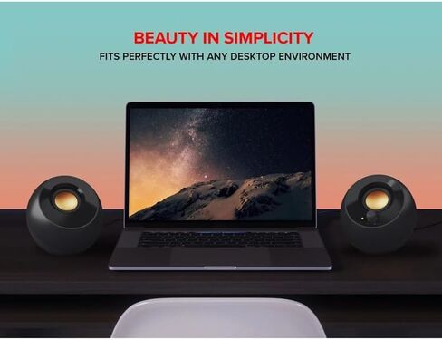 USB-Powered Desktop Speakers Powerful Down-Firing Subwoofer Up to 8W RMS Total Power for Computer in Saudi Arabia