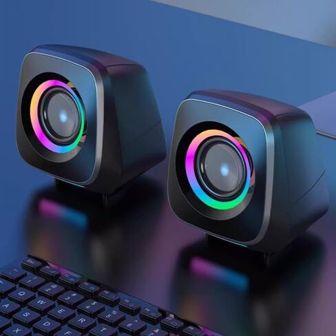 Small Speaker Computer Audio Desktop Gaming Speaker Desktop Laptop Wired Home in Saudi Arabia
