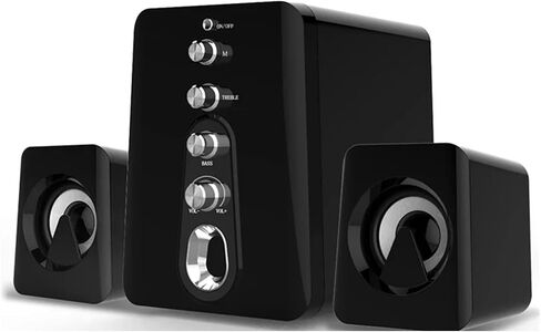 مكبرات صوت الكمبيوتر المنزلي نظام المسرح PC Bass SPECTER MUSIC MUSION MUSION FOR Boombox Desktop (E) in Saudi Arabia