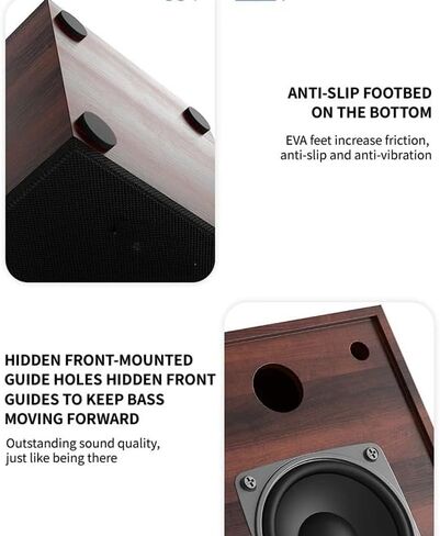 Speakers Outdoor Loudspeaker Music Player HiFi Stereo Sound Subwoofer for Computer Desktop Mobile Phone in Saudi Arabia