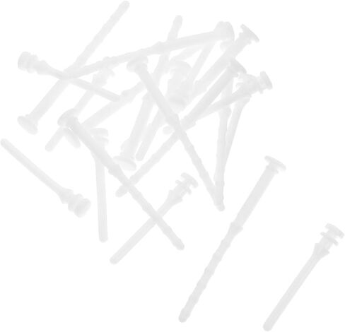 Cabilock 5sets Computer Computer مروحة مروحة ضبط طقم مسامير مطاطية سيليكون طويلة لجهاز الكمبيوتر الشخصي التثبيت آمنة التثبيت 20pcs*5 in Kuwait