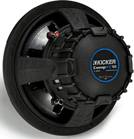 Kicker CVX124 Compvx 12 "Subwoofer Dual Voice Coil 4-Ohm 750W (متجدد) in Kuwait